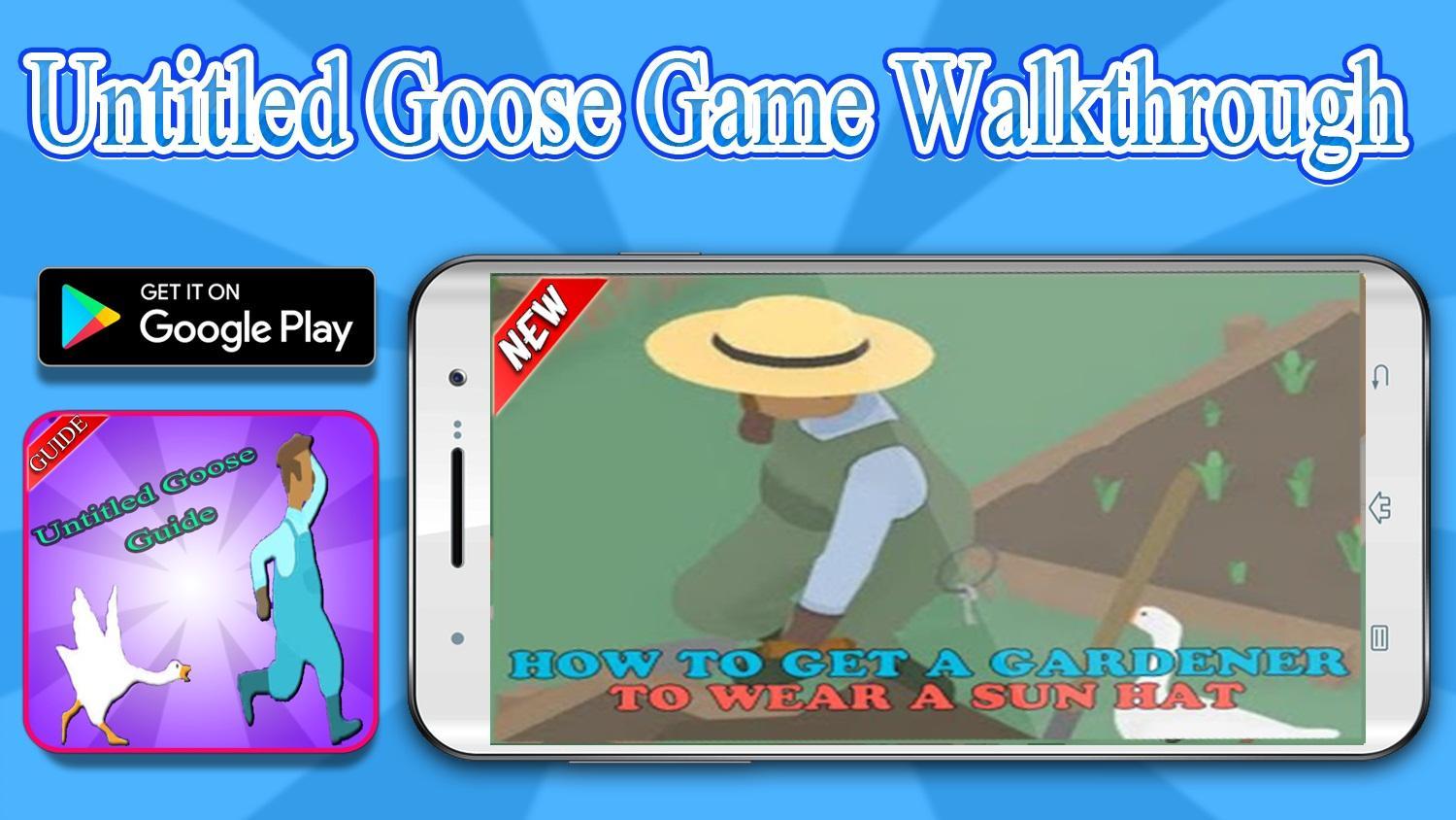 Make the groundskeeper wear his sun hat, Untitled Goose Game Wiki